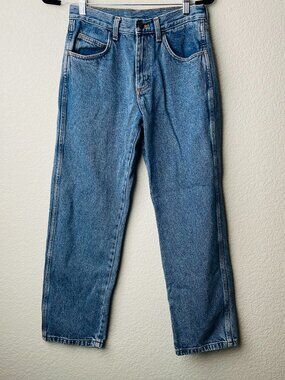 Vintage Rustler Straight Leg Medium Wash 100% Cotton Denim Jeans | Size 29